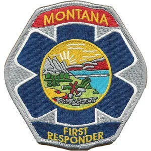 MT Montana EMS Shoulder Patch First Responder