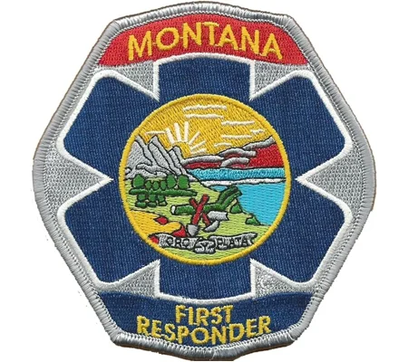 MT Montana EMS Shoulder Patch First Responder