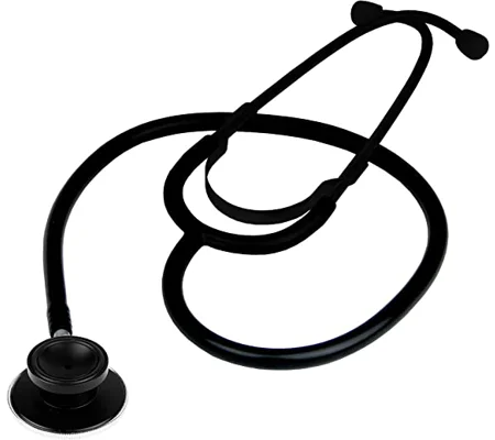 First Aid Dual Head Stethoscope - Stealth Black