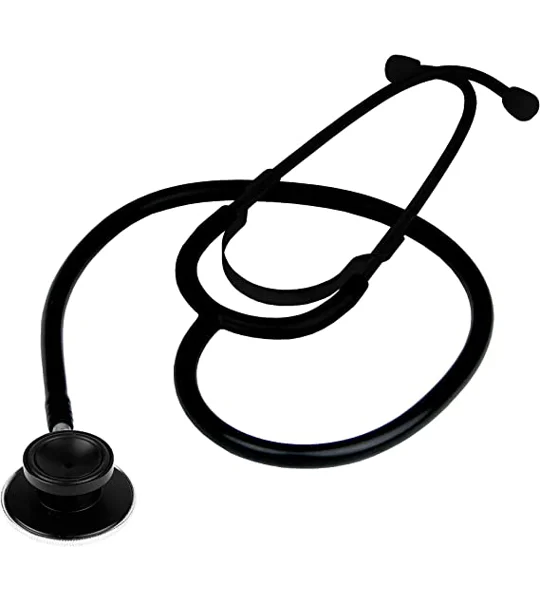First Aid Dual Head Stethoscope - Stealth Black