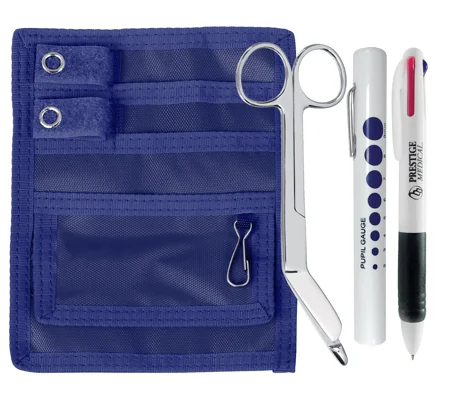 Belt Loop Organizer Nurse Set Pocket Instruments Filled Blue