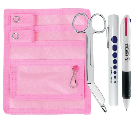 Belt Loop Organizer Nurse Set Pocket Instruments Filled Pink
