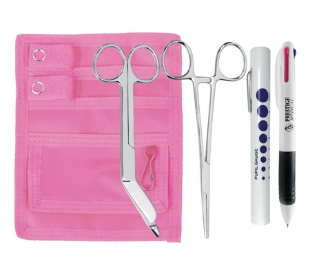 Belt Loop Organizer Nurse Set Pocket Instruments Filled DX Pink