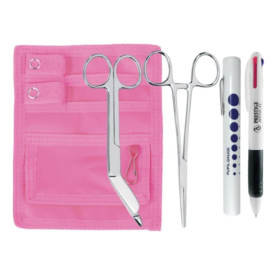 Belt Loop Organizer Nurse Set Pocket Instruments Filled DX Pink