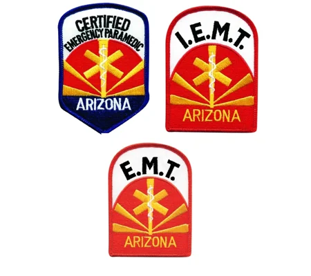 AZ Arizona EMS Collectors 3 Patch Pack