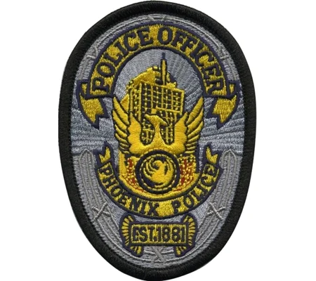 AZ Arizona Phoenix Police Officer Badge Patch