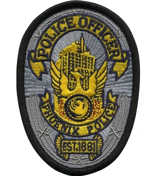 AZ Arizona Phoenix Police Officer Badge Patch