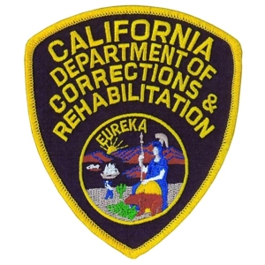 CA California State Department of Corrections Rehab Patch