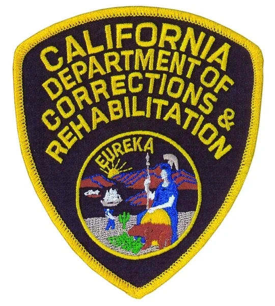 CA California State Department of Corrections Rehab Patch