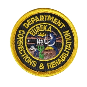 CA California State Department of Corrections Rehab Patch Circle