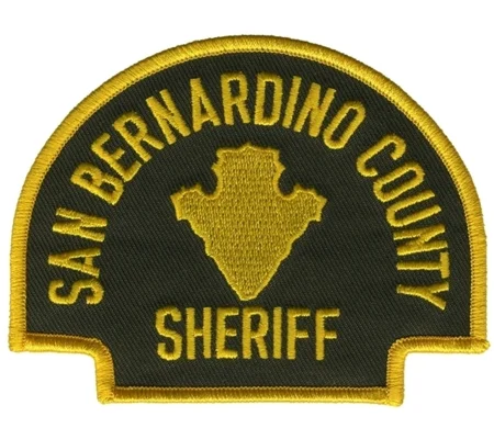 CA California San Bernardino Sheriff OD Shoulder Patch