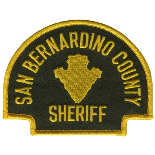 CA California San Bernardino Sheriff OD Shoulder Patch