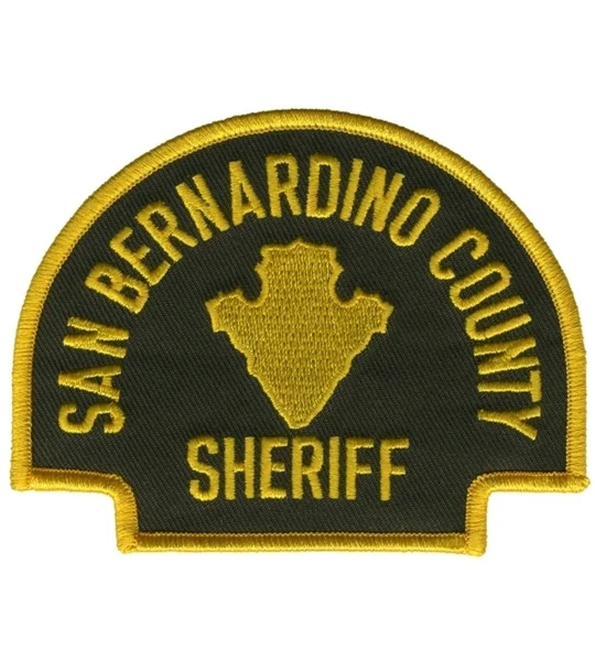 CA California San Bernardino Sheriff OD Shoulder Patch