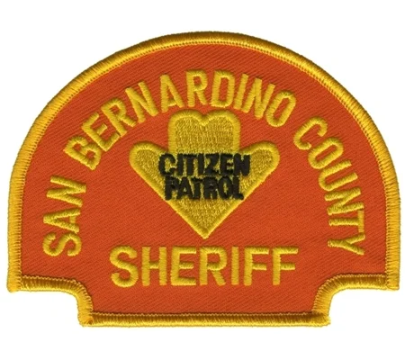 CA California San Bernardino Sheriff Citizen Shoulder Patch
