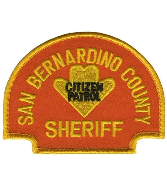 CA California San Bernardino Sheriff Citizen Shoulder Patch