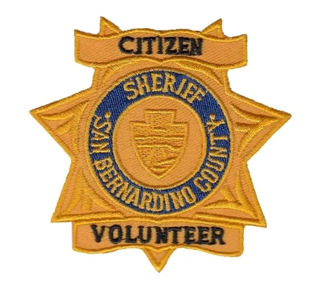 CA California San Bernardino Sheriff Citizen Patch