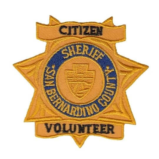 CA California San Bernardino Sheriff Citizen Patch