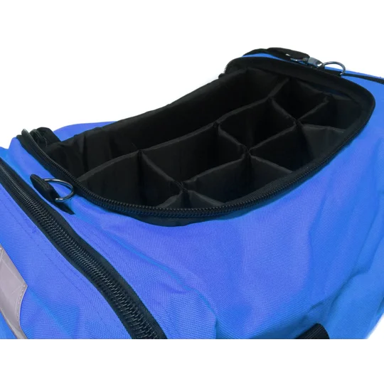 First Aid Large EMT First Responder Trauma Bag Blue