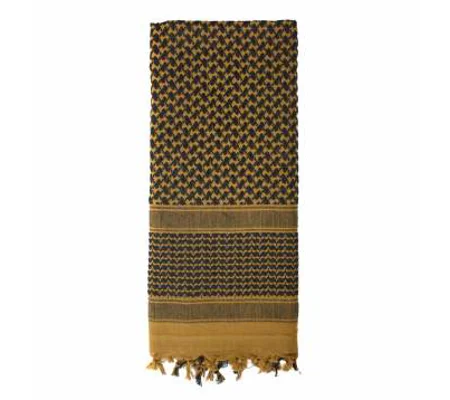 Shemagh Tactical Desert Keffiyeh Scarf Coyote Brown