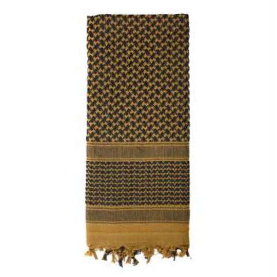 Shemagh Tactical Desert Keffiyeh Scarf Coyote Brown
