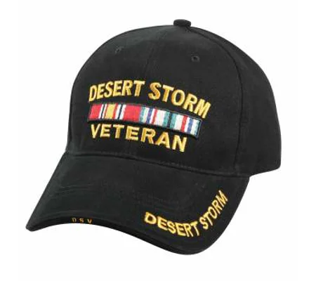 Deluxe Low Profile Cap Military Desert Storm Vet