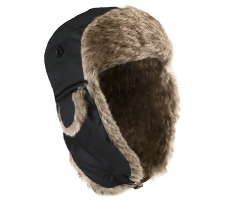 Fur Flyer's Winter Hat Insulated Black