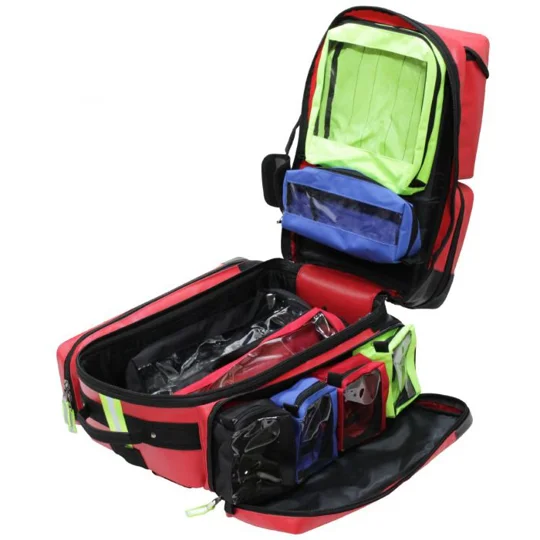 Premium Rescue Ultra EMS Bag, Red Tarpaulin