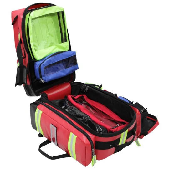 Premium Rescue Ultra EMS Bag, Red Tarpaulin