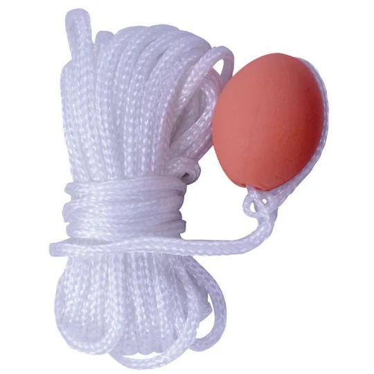Rescue White Economy Throw Line With Orange Float
