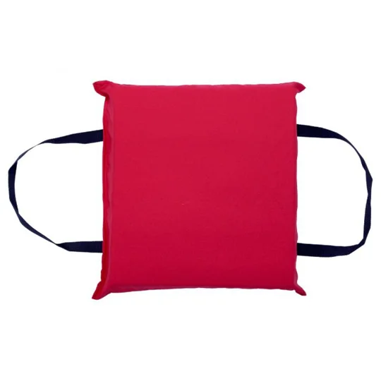 Rescue Throwable Flotation Foam Cushion, USGC Approved Red