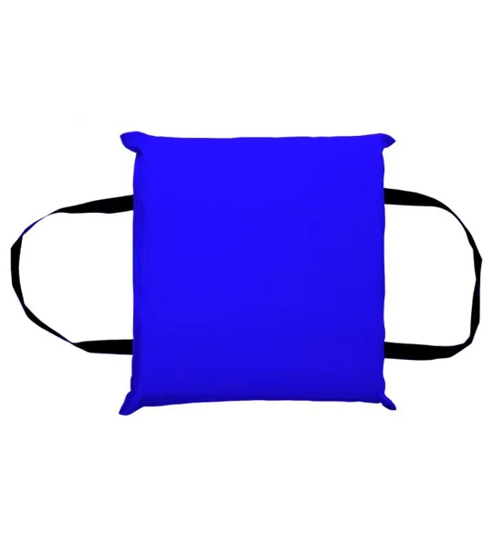 Rescue Throwable Flotation Foam Cushion, USGC Approved Blue