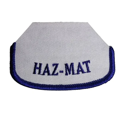 GA Georgia EMS Rocker 1/2 Outline Haz Mat