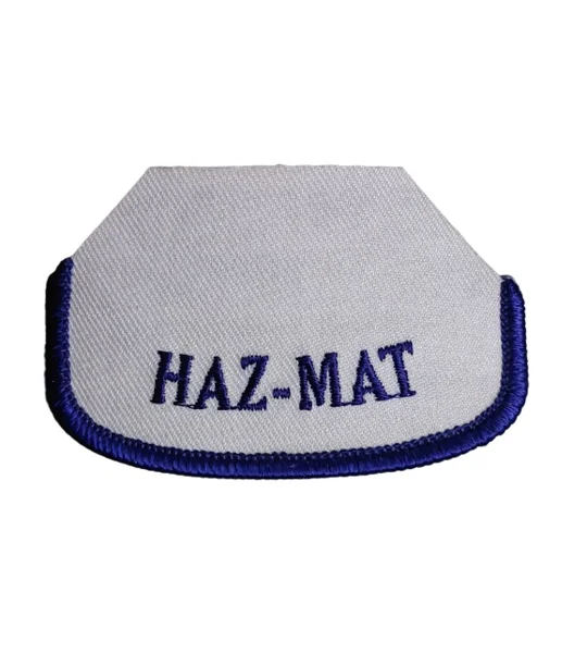 GA Georgia EMS Rocker 1/2 Outline Haz Mat