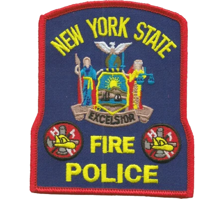 NY New York State Fire Police Shoulder Patch