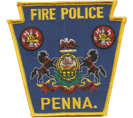PA Pennsylvania State Fire Police Shoulder Patch