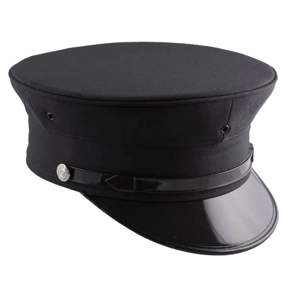 Fire Department Stove Top Traditional Bell Crown Solid Cap..