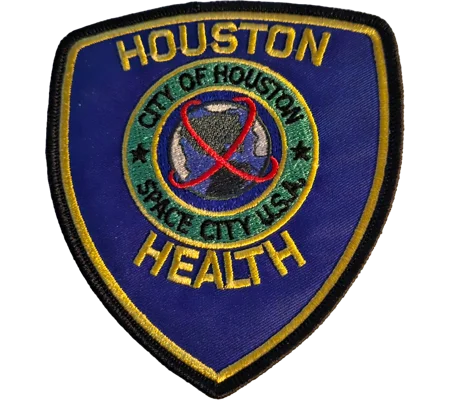 TX Texas State Houston Health Department Shoulder Patch