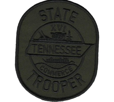 TN Tennessee State Trooper Police Shoulder Patch tactical OD