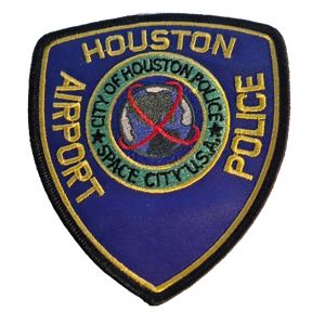 TX Texas State Houston Airport Police Department Shoulder Patch