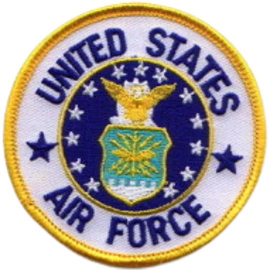 US Air Force Circle Shoulder - Hat Patch