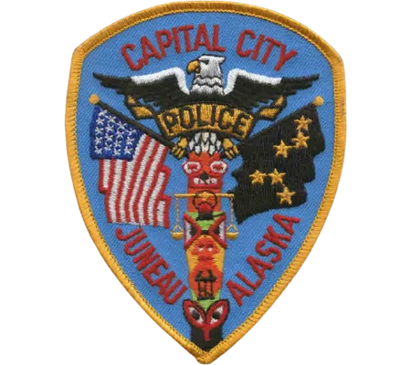 AK Alaska State Juneau Police Shoulder Patch
