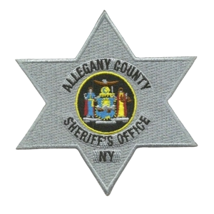 NY New York State Allegany County Sheriff Office Badge Patch