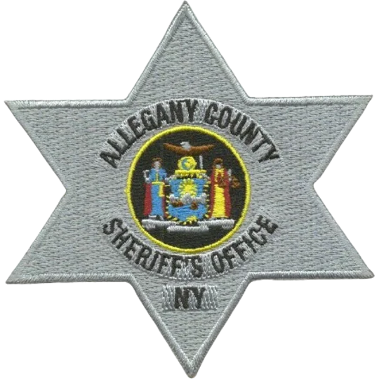 NY New York State Allegany County Sheriff Office Badge Patch
