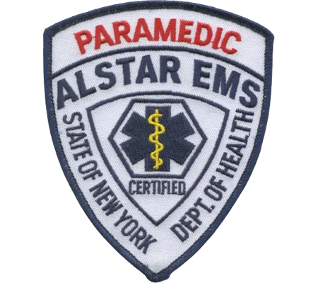 NY New York State Alstar EMS Paramedic Shoulder Patch
