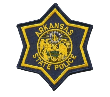 AR Arkansas State Trooper Shoulder Patch