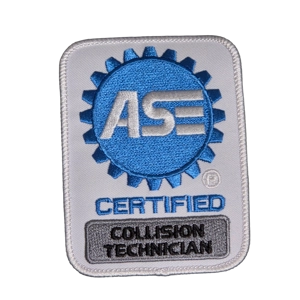 ASE Certified Automobile Collision Technician Shoulder Patch