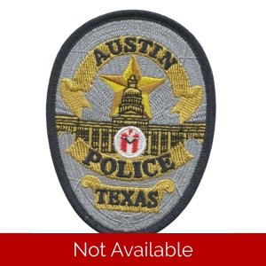 TX Texas State Austin Police Badge Patch