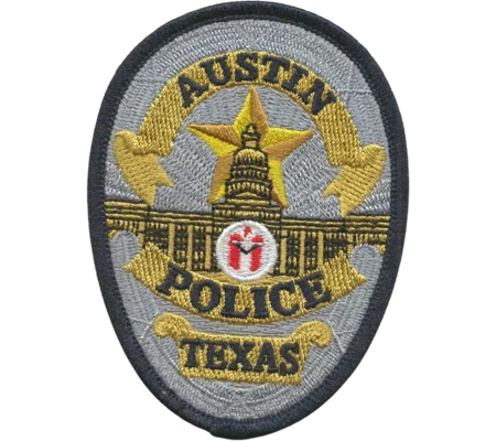 TX Texas State Austin Police Badge Patch
