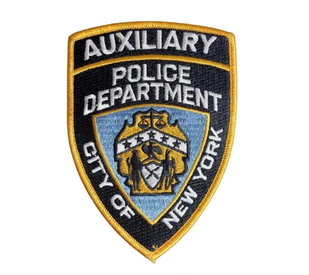 NYPD City of New York Police Department Patch Auxiliary