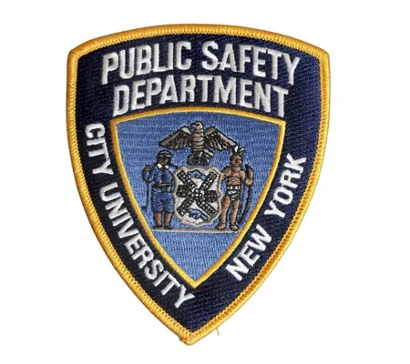 NY City University Public Safety Department Patch
